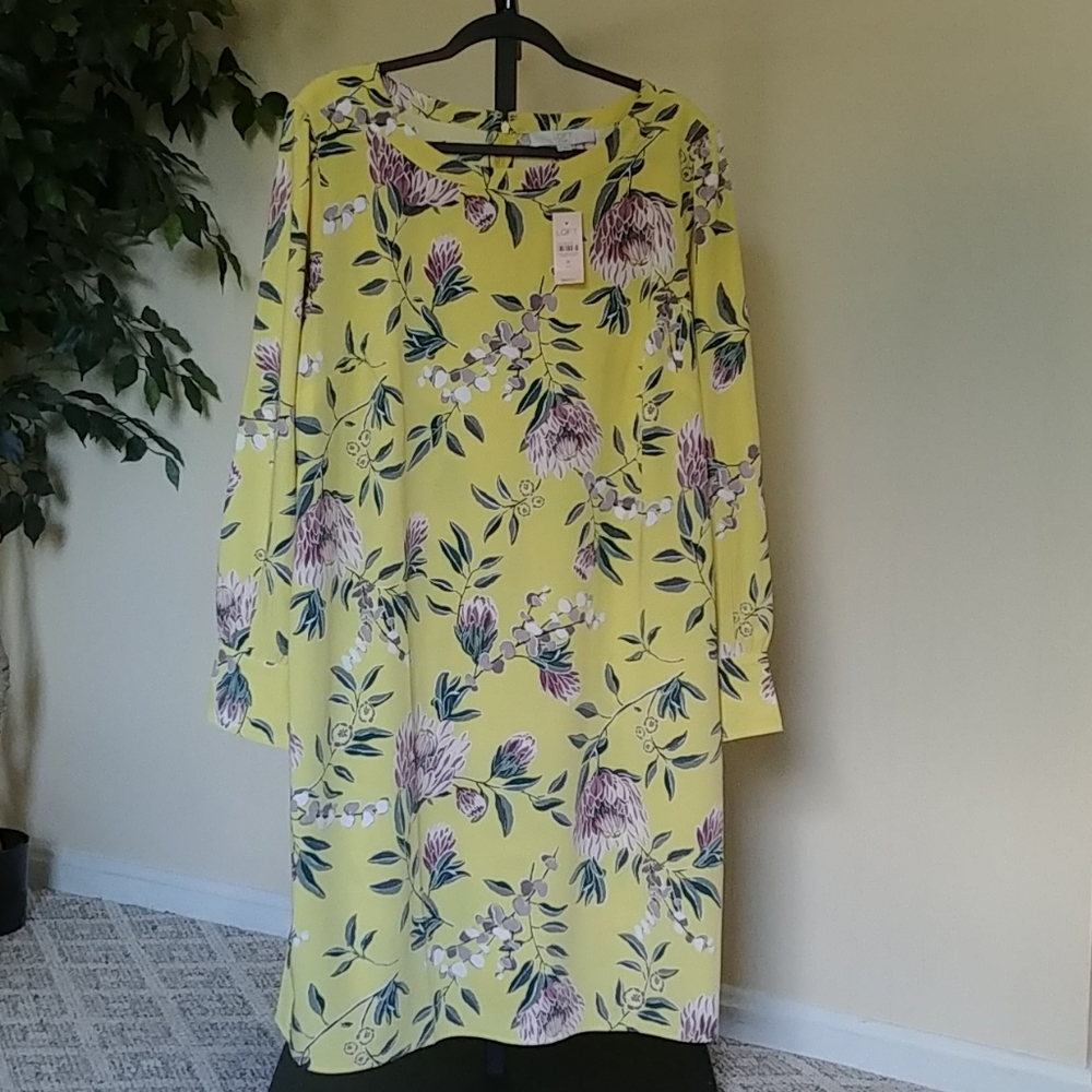 LOFT Plus Floral Dress